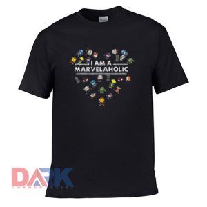 I Am A Marvelaholic t shirt for men and women shirt