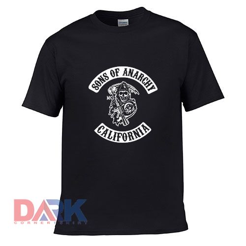 Sons of Anarchy California t shirt for men and women shirt