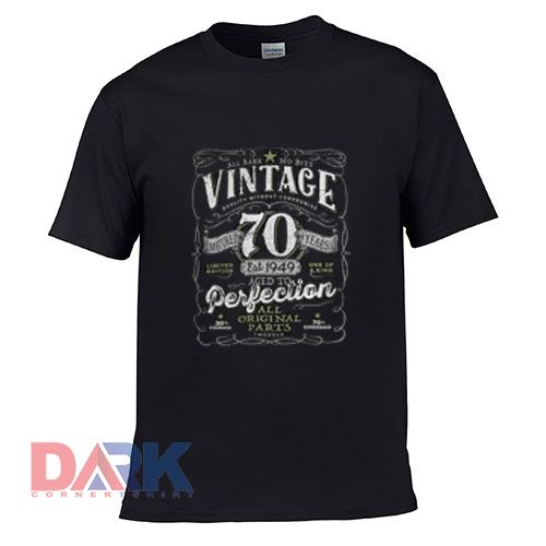 1949 70th birthday In 2019 t shirt for men and women shirt