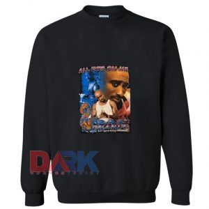 90s Tupac All Eyes on Me Sweatshirt
