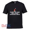 Paused The Game For A Christmas t shirt for men and women shirt