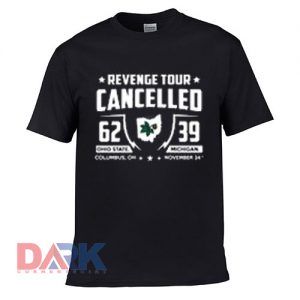 Revenger Tour Canceled Ohio State Buckeyes t shirt for men and women shirt