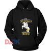 An Old Woman Who Rides A Horse hooded sweatshirt