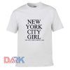 New York City Gir t-shirt for men and women tshirt