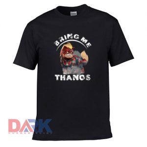 Captain Marvel's cat Bring Me Thanos t-shirt for men and women tshirt