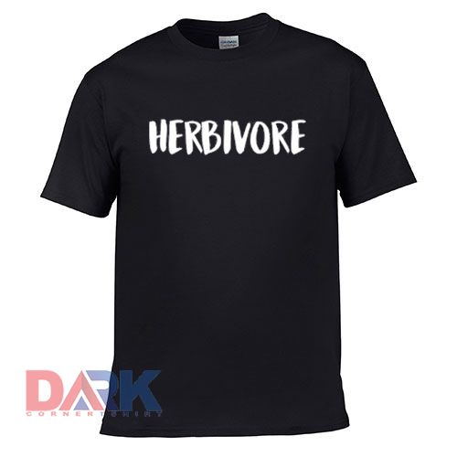 Herbivore t-shirt for men and women tshirt