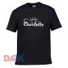 Charlotte city smooth t-shirt for men and women tshirt