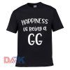 Happiness is being a GG t-shirt for men and women tshirt