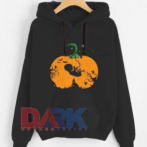 'Halloween Pregnancy Announcement hooded sweatshirt
