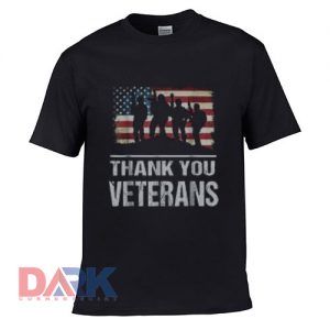 Thank you Military Veterans t-shirt for men and women tshirt