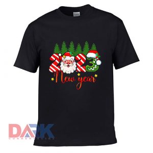 2023 Happy New Year Santa Xmas New Years Eve Party Supplies t shirt for men and women shirt