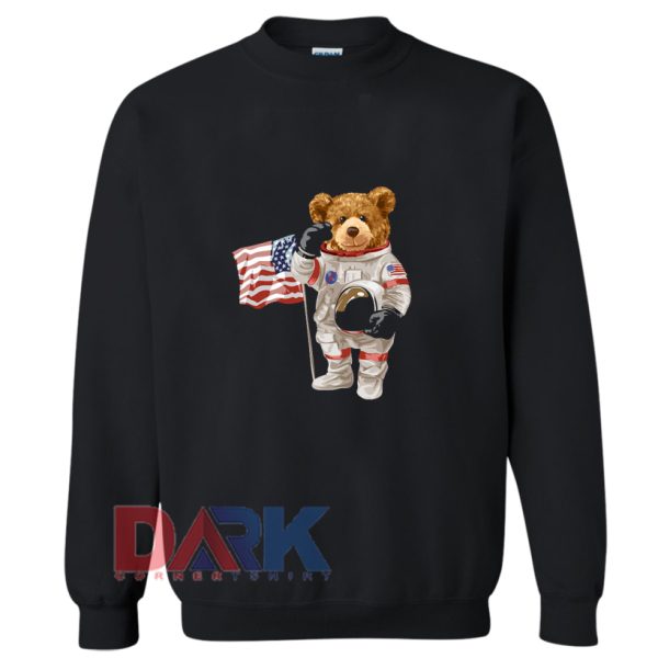 Astronaut Bear F149 Sweatshirt